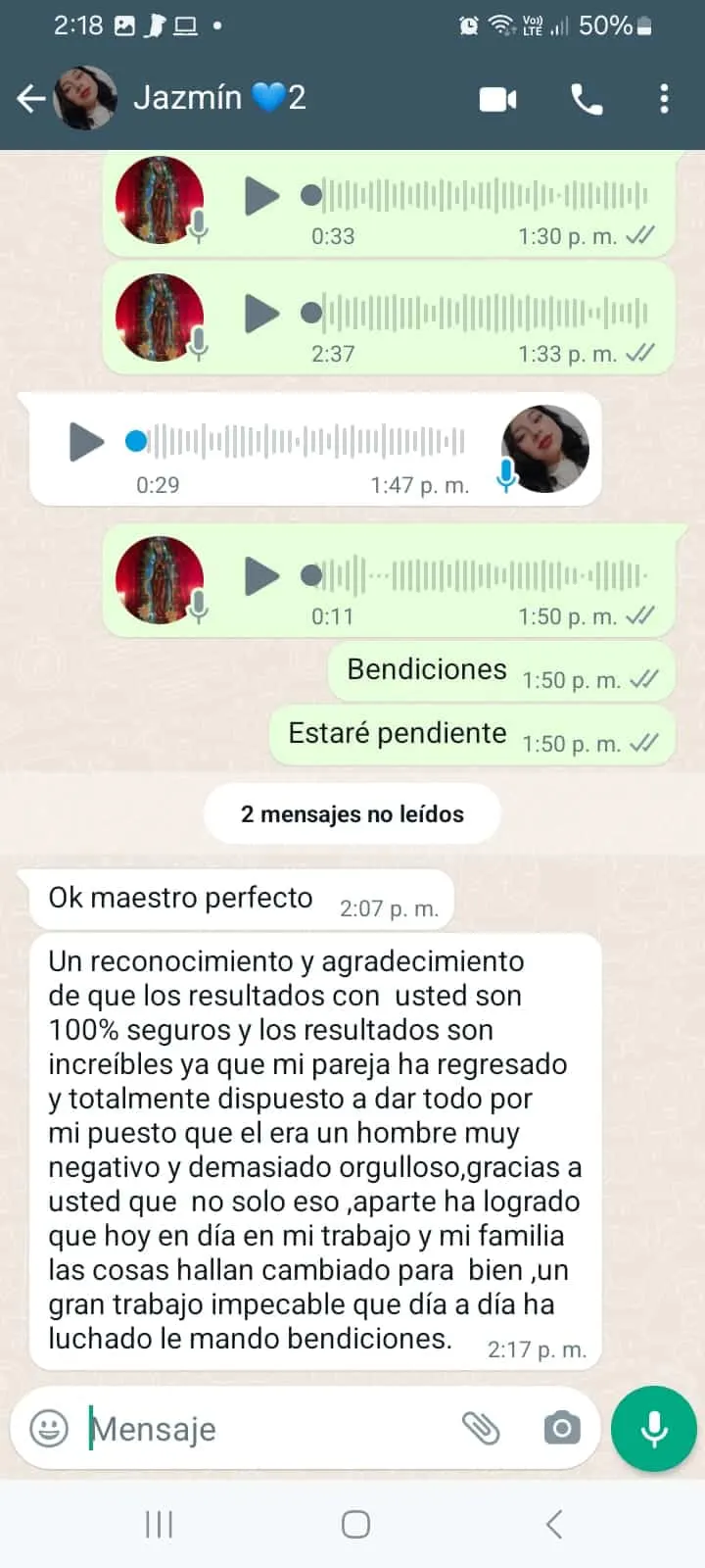 Mensaje de WhatsApp de un cliente (6)